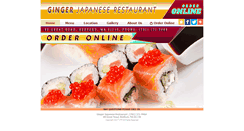 Desktop Screenshot of gingerjapanese.com